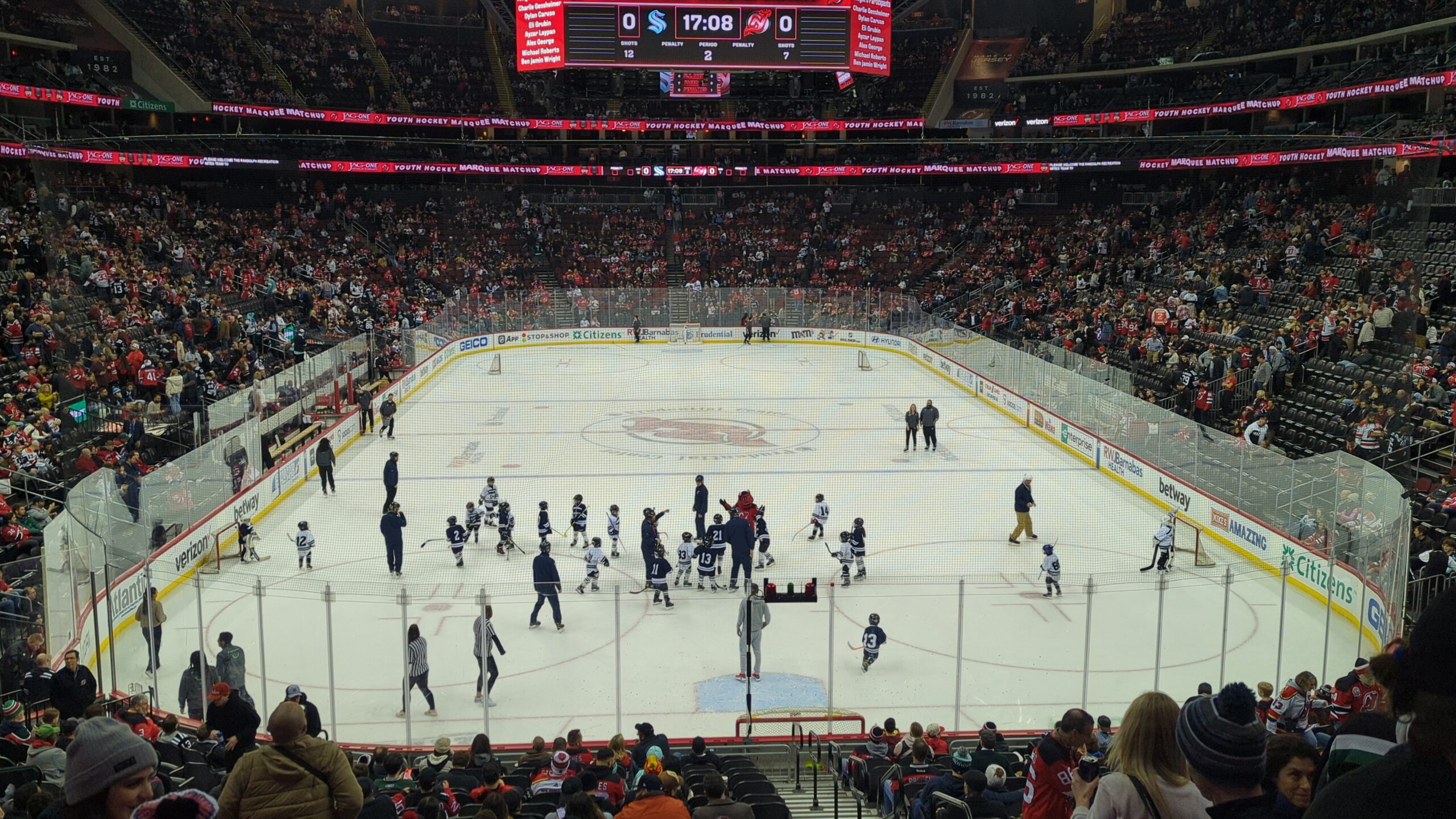 Mites on Ice at Prudential Center